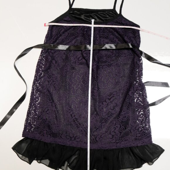 Purple Lace Babydoll Cami Top 🔮 - Picture 8 of 8